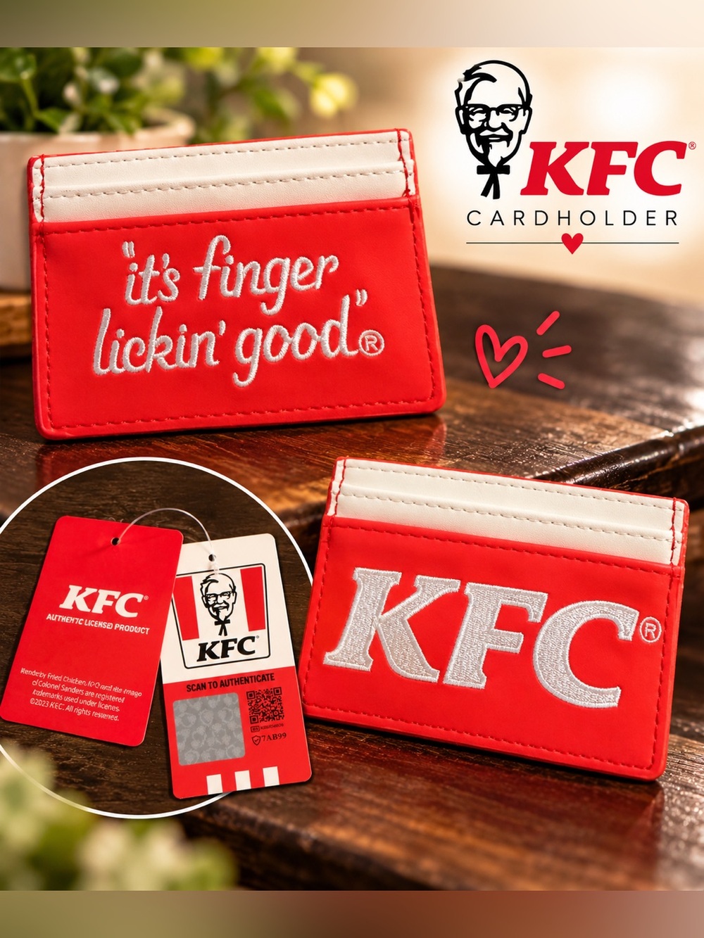 KFC "Finger Licking Good" Cardholder